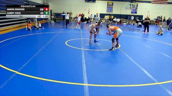 197 lbs Round 2 (6 Team) - Jason Osgood, Cowley College vs Larry Cole, Carl Albert State