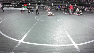 75 lbs Consi Of 8 #2 - Dominick DeFilippis, Yale Street vs Joseph Messina, Ruthless WC