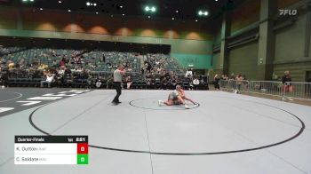 157 lbs Quarterfinal - Kyle Dutton, UNATT-UALR vs Chase Saldate, Michigan State