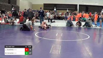 101 lbs Prelims - Jacob Ouellette, Wisconsin Red MS vs Morgon Corwine, Warhawks Inc. MS