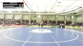 107 lbs Quarterfinal - Joseline Sanchez-Ruelas, Killingly vs Clara Reynolds, New Milford