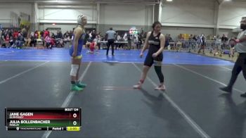145 lbs Champ. Round 1 - Julia Bollenbacher, FINDLAY vs Jane Gagen, OLENTANGY