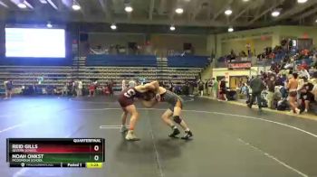 170 lbs Quarterfinal - Reid Gills, Severn School vs Noah Onkst, McDonogh School