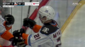 SHORT-HANDED SNIPE: Nico Myatovic Scores From Distance With A Perfect Shot
