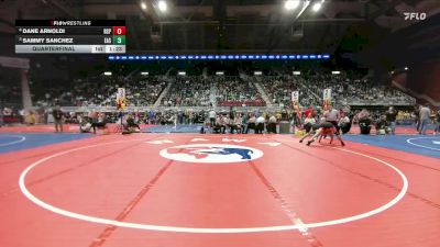 4A-126 lbs Quarterfinal - Sammy Sanchez, Cheyenne East vs Dane Arnoldi, Rock Springs