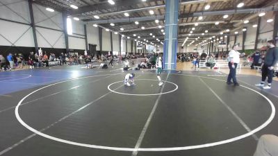 54 lbs Quarterfinal - Ismael Valdez, Klamath Basin Warriors vs Keanu Lemrise, Redwood WC