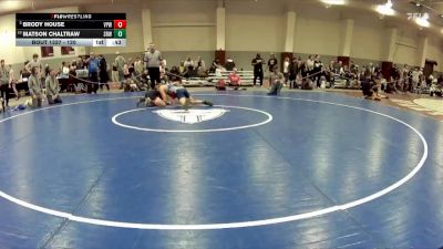120 lbs 5th Place Match - Matson Chaltraw, Smithfield Youth Wrestling vs Brody House, Virginia Patriots Wrestling