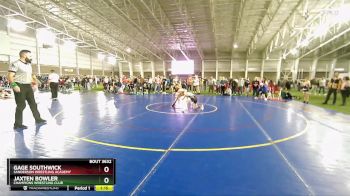 105 lbs Semifinal - Gage Southwick, Sanderson Wrestling Academy vs Jaxten Bowler, Champions Wrestling Club