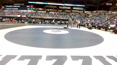 138 lbs Champ. Round 1 - Linkyn Turner, De Soto HS vs Holden Timmons, Emporia HS