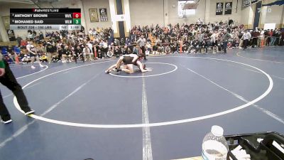 190 lbs Semifinal - Anthony Brown, Wayland vs Mohaned Said, Wilmington