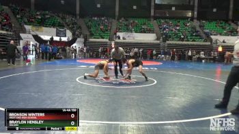 1A-4A 150 Cons. Round 3 - Bronson Winters, West End High School vs Braylon Hensley, Wilson