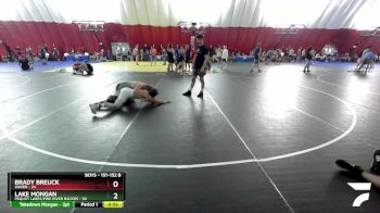 151-152 B Round 2 - Brady Breuck, Xavier vs Lake Mongan, Pequot Lakes/Pine River Backus