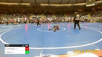 58 lbs Round Of 32 - Dake Zwanziger, Nashua Plainfield vs Joseph Garza, Wesley Wrestling Club