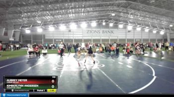 110 lbs Cons. Round 2 - Kimberlynn Andersen, Mountain Crest vs Aubrey Meyer, Cedar Valley