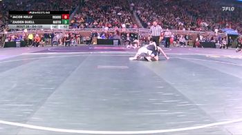 D4-120 lbs Champ. Round 1 - Zaiden Buell, Martin vs Jacob Kelly, Riverview Gabriel Richard