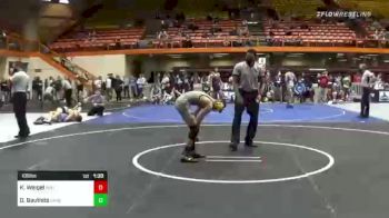 109 lbs Round Of 16 - Kole Weigel, Western Nebraska Titans vs Omar Bautista, Camel Kids