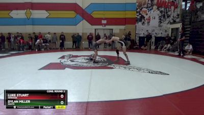 120 lbs Cons. Round 2 - Luke Stuart, Windsor vs Dylan Miller, South