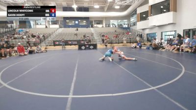 113 lbs Lincoln Whitcome, Iowa Blue vs Gavin Hoeft, Minnesota Blue