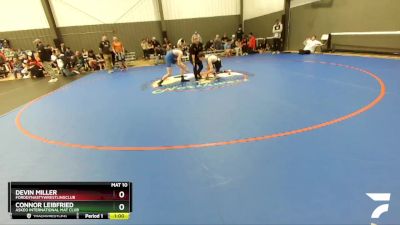 120-126 lbs Cons. Round 3 - Connor Leibfried, Askeo International Mat Club vs Devin Miller, FordDynastyWrestlingClub