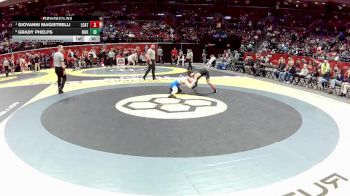 D3-132 lbs 5th Place Match - Grady Phelps, Riverdale vs Giovanni Magistrelli, Lake Cath.