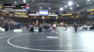 145 lbs Cons. Round 2 - Haleigh Lematta, Minot State vs Azana King, Schreiner University