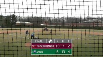 Replay: Susquehanna vs Drew - DH | Mar 15 @ 12 PM