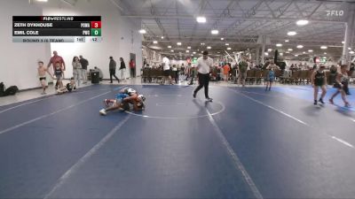 68 lbs Round 3 (6 Team) - Zeth Dykhouse, POWA vs Emil Cole, Pride WC