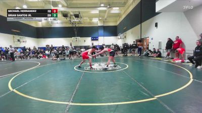 146 lbs Champ. Round 1 - Michael Hernandez, Fullerton High School vs Brian Santos Jr., Riverside Rascals
