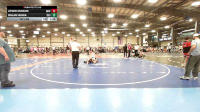 127 lbs Rr Rnd 2 - Ayden Hudson, Team Lil SHUTTs - MS vs Nolan Huska, Silo - MS