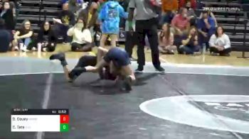 77 lbs Semifinal - Dylan Couey, Woodland Wrestling vs Couper Tate, Team Hammer House