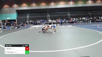 113 lbs Consi Of 16 #1 - Ilan Shank, Nampa vs Xavier Pacheco, Rio Rancho