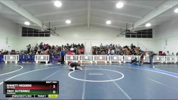 150 lbs Cons. Round 3 - Troy Gutierrez, Immanuel vs Emmett Medders, Rio Vista