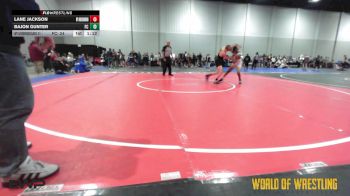 96 lbs Final - Lane Jackson, Wyoming Underground vs BaJon Gunter, Full Circle 12U