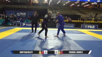 Theodore L Broker II vs Corey Dean Kellett 2025 Pan Jiu Jitsu IBJJF Championship