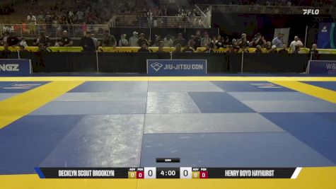 Henry Boyd Hayhurst vs Decklyn Scout Brooklyn 2025 Pan Kids Jiu-Jitsu IBJJF Championship