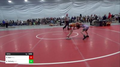 82 lbs Round Of 16 - Porter Kerr, Millerstown vs Kameron Rohaly, Pittsburgh