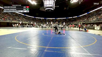 60 lbs Round Of 32 - Adalind Chilson, Athens vs Ellyana Maneval, Hughesville