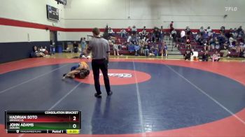 126 lbs Consolation Bracket - John Adams, Auburn vs Hadrian Soto, Grissom Hs