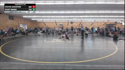 75 lbs Quarterfinal - Colton Augustine, Danville vs Wyatt Reiner, Pitman