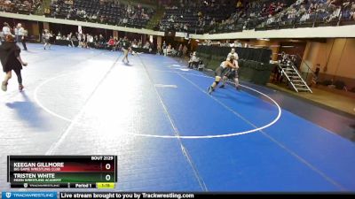 160 lbs Round 1 - Tristen White, Moen Wrestling Academy vs Keegan Gillmore, Big Game Wrestling Club