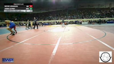 Quarterfinal - Bryer Lenaburg, Hinton Comets vs Aiden Alfrey, Newkirk