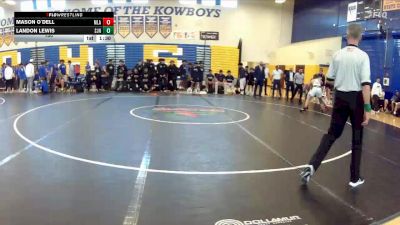 150 lbs Finals (8 Team) - Landon Lewis, St. John Neumann vs Mason O`Dell, Mater Lakes Academy