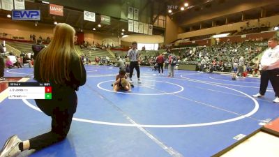 55-60 lbs Rr Rnd 4 - Judah Garrett-Jones, Conway Wrestling Club vs Johnny Thrash, Mighty Bluebirds Wrestling