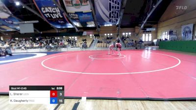 131 kg Rr Rnd 4 - Lily Sherer, Lock Haven vs Kassey Daugherty, Presbyterian College