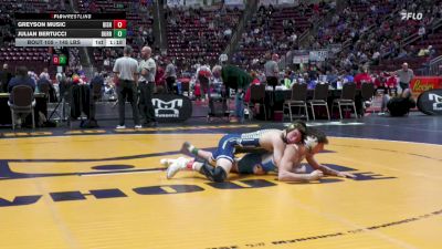 145 lbs First Round - Greyson Music, Bishop McDevitt vs Julian Bertucci, Burrell
