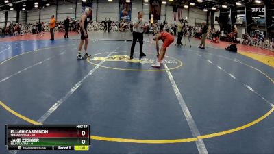 105 lbs Rd# 2 10:30am Friday - Elijah Castanon, Team Gotcha vs Jake Zesiger, SELECT, Utah