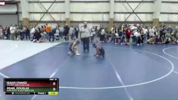 81 lbs Round 4 - Isaiah Chavez, Victory Wrestling Club vs Pearl Douglas, Bear River Jr High Wrestling