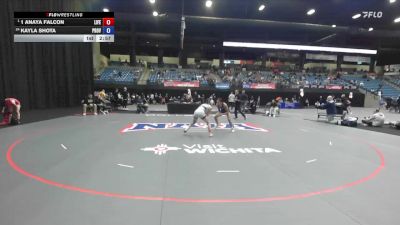 110 lbs Champ. Round 2 - 1 Anaya Falcon, Life vs Kayla Shota, Providence