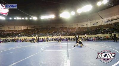 100 lbs Consolation - Tyce Baker, Midwest City Bombers Youth Wrestling Club vs Gavin Smith, Husky Wrestling Club