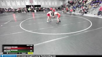 175 lbs Cons. Round 4 - Nathan McHugh, Hortonville vs Jackson Pecher, New London